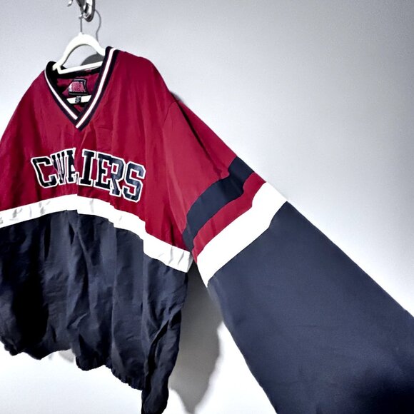 CLEVELAND CAVALIERS CAVS NBA Team Mens 3XL Pullover Jacket Basketball Sportswear - Picture 7 of 16